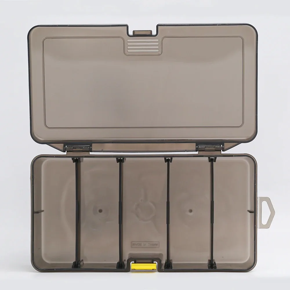 Caja de equipo de pesca de gran capacidad, accesorios de pesca, caja de almacenamiento de herramientas, gancho, cebo, caja de señuelos, organizador de suministros de pesca - imagen 5