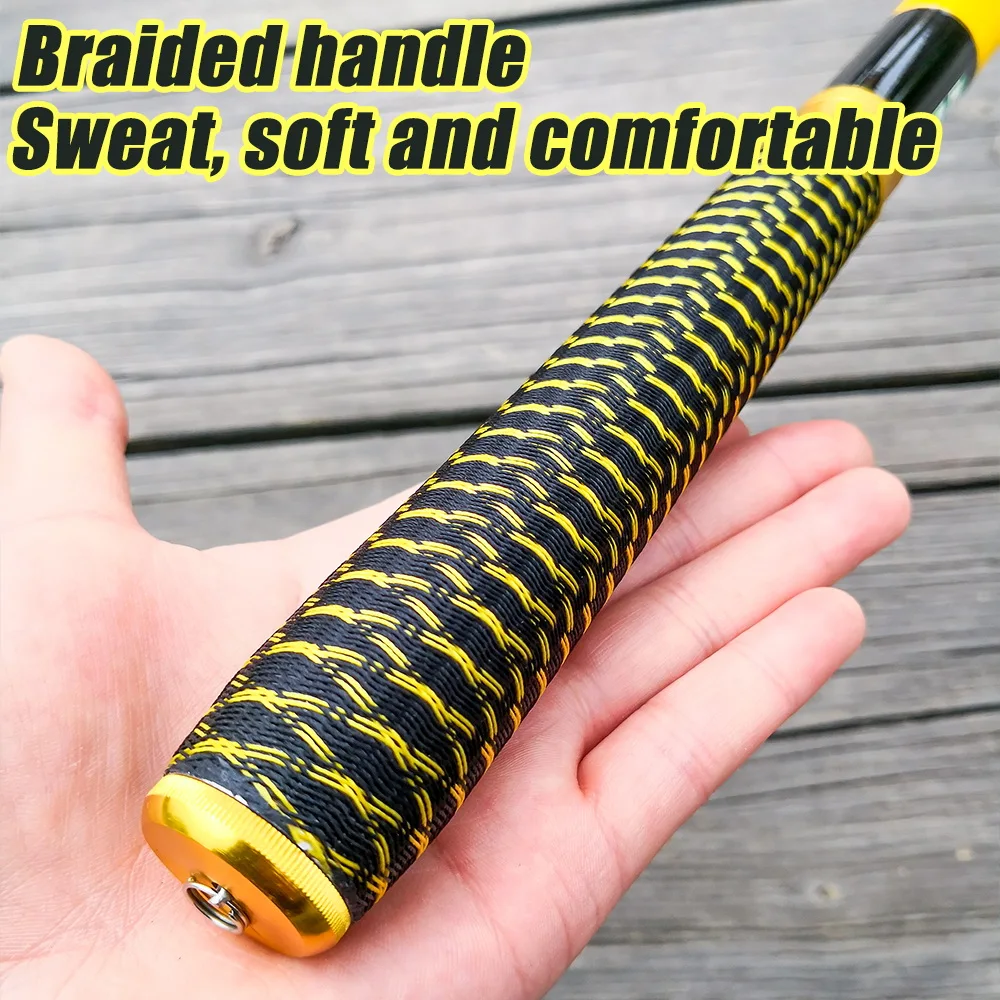 JOSBY-caña de pescar telescópica de fibra de carbono dura, superligera, 2,7 M/3,6 M/4,5 M/5,4 M/6,3 M/7,2 M, para agua dulce - imagen 4