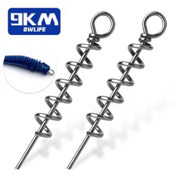 Pin Centrador Weedless Acero Inoxidable – Resorte giratorio para señuelo