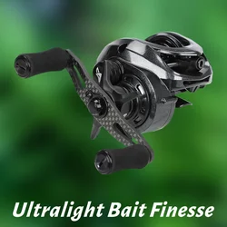 TSURINOYA Spirit Fox 50 Carrete de pesca ultraligero 7.3:1 laton