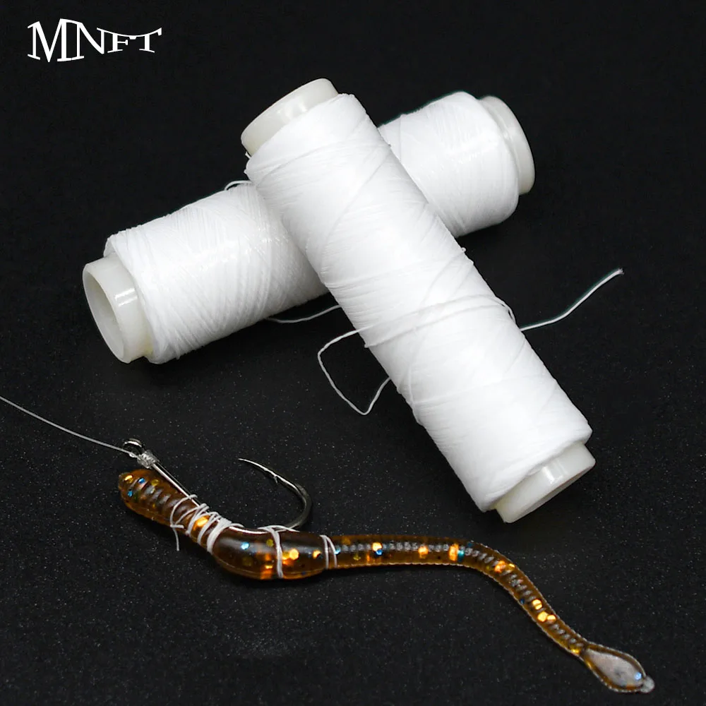 1 unidad de hilo elástico para cebo, hilo de pescar Invisible elástico, hilo de pesca transparente de 0,1mm/0,15mm/0,2mm/0,25mm/0,3mm - imagen 2