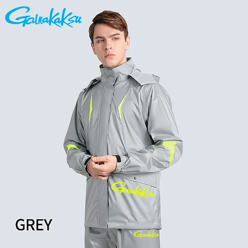 Chubasquero Pesca Reflectante Nocturno – Impermeable y Cortavientos - imagen 4