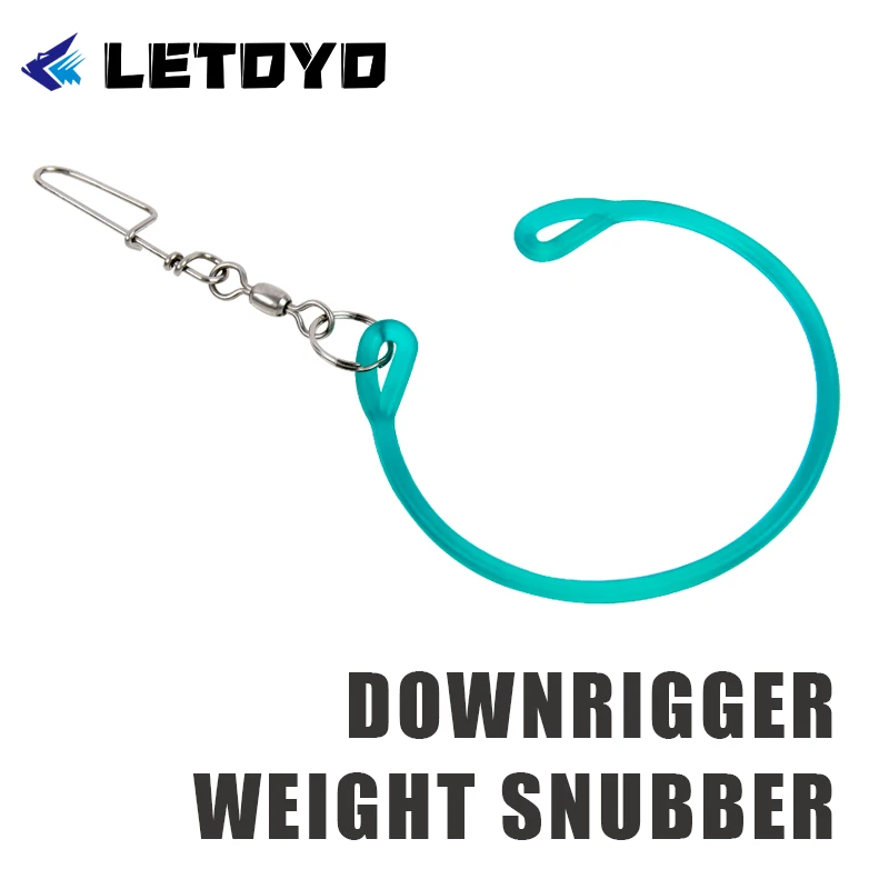 Amortiguador Downrigger LETOYO con peso – Snubber para pesca profunda