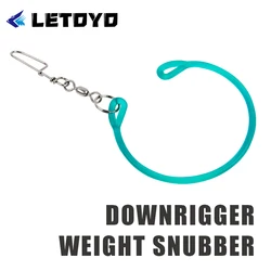 Amortiguador Downrigger LETOYO con peso – Snubber para pesca profunda