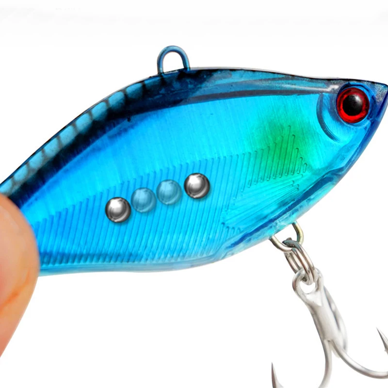 Señuelo de pesca de 13g y 6,5 cm, Wobbler, duro, VIB, vibración Isca, Artificial, Crankbait, Swimbait de agua profunda, pesca de carpa - imagen 5
