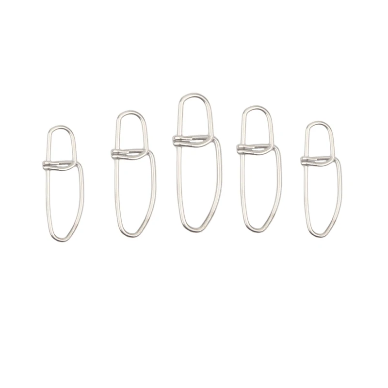 Kit de presión de pesca rápida de 20 piezas, Clip de alimentación, broches de pesca de agua salada, bloqueo giratorio, conector de agua dulce - imagen 5