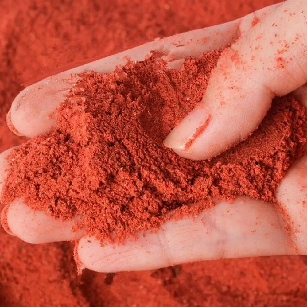 Polvo de gusano de sangre de 50g, señuelo de pesca Natural, ideal para pescar carpas, camarones, gusanos de tierra, 1 bolsa - imagen 4