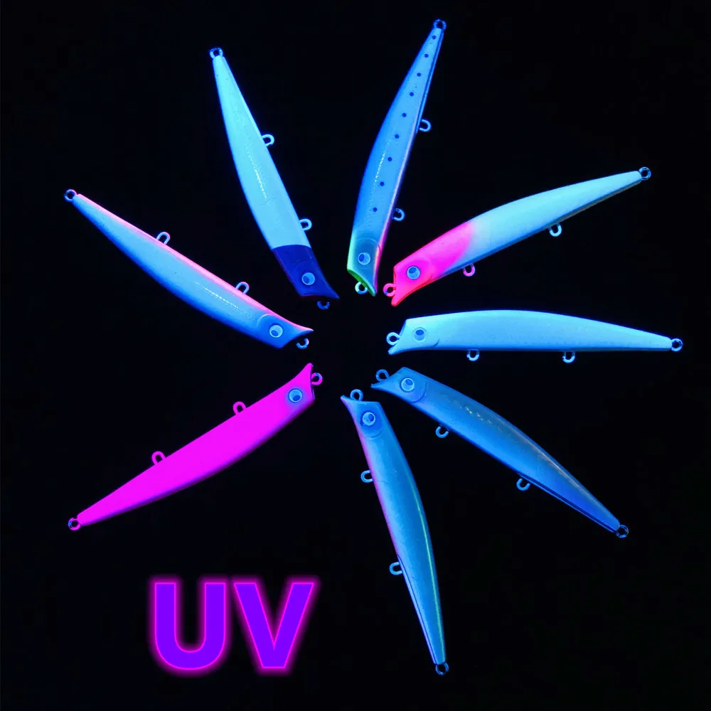 GREENSPIDER-Señuelos de pesca de pececillo que se hunden, 100mm, 12,5g, Jerkbait, Lucio, Carkbait, Wobblers, Swimbait, cebo duro profesional - imagen 5