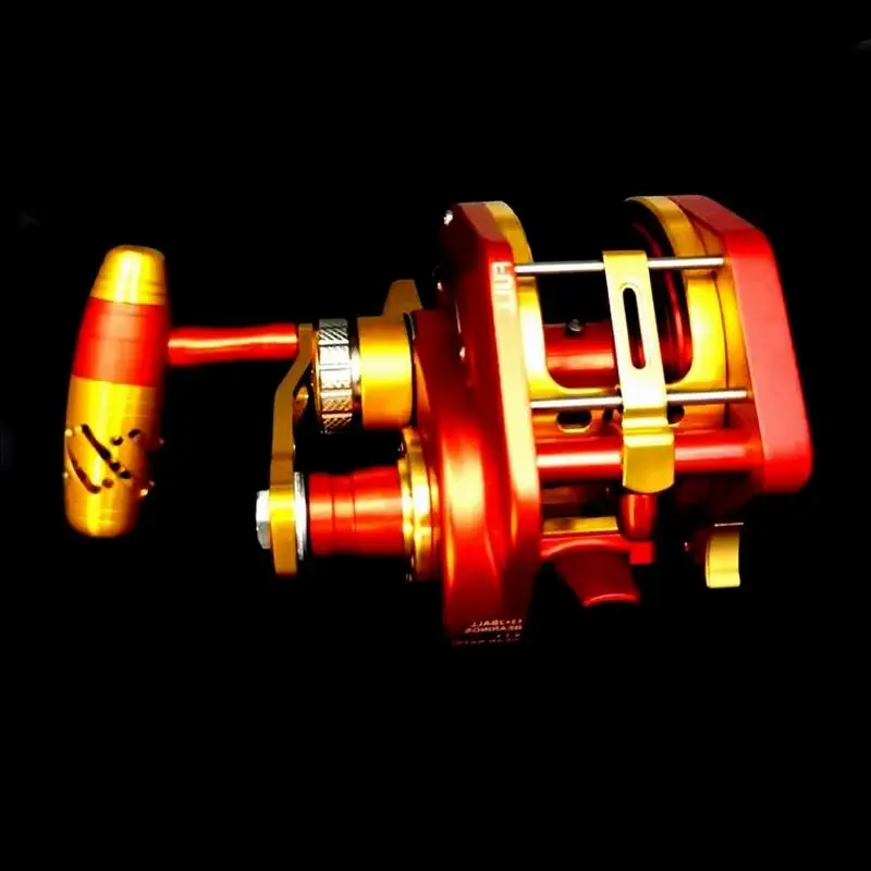 3000HG 1500HG 2000HG, TU o TD, LH o RH carrete de pesca de atún de aguas profundas carrete de tambor de curricán de aluminio de aleación 15 rodamientos frenos dobles - imagen 3