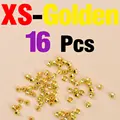 16Pcs Golden XS