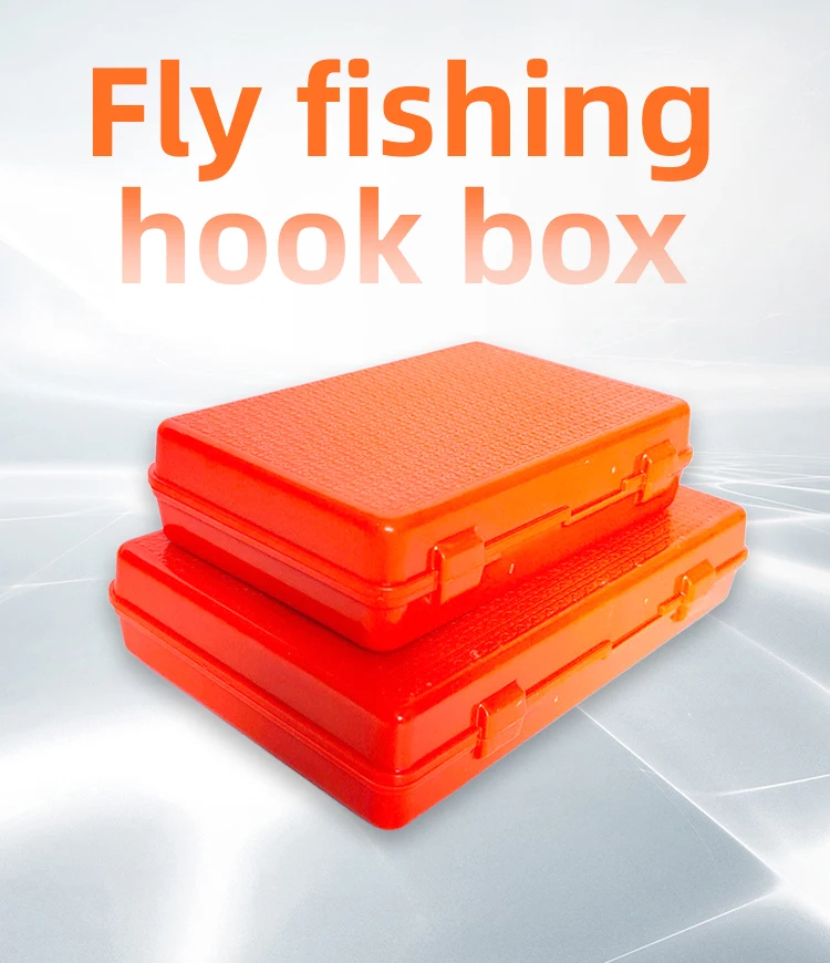 Caja impermeable para moscas de trucha y salmón con tubo serpentina - imagen 3
