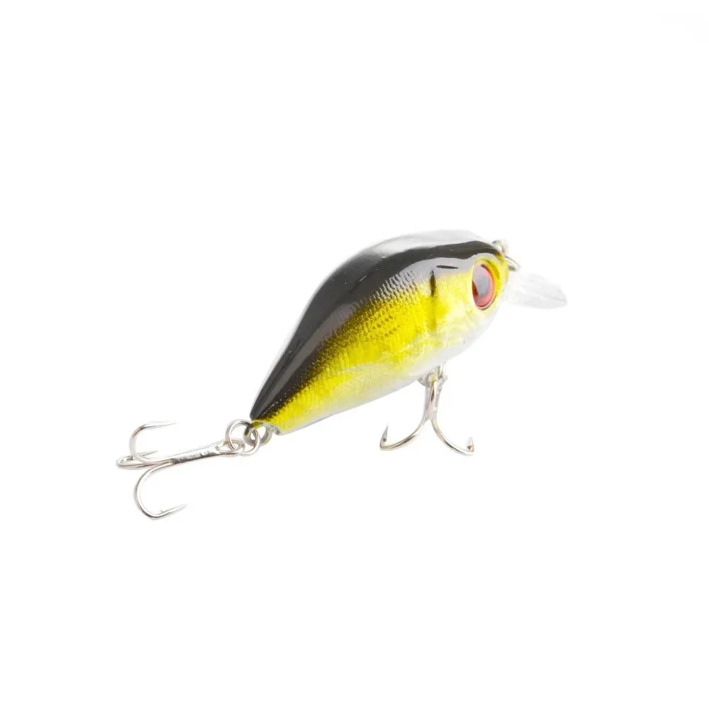 NGB 6,9g manivela cebo duro señuelo de pesca 5cm ojo 3D pez falso Crankbait Bass Swinbait Crankbaits cebo de silicona costero Popper - imagen 5