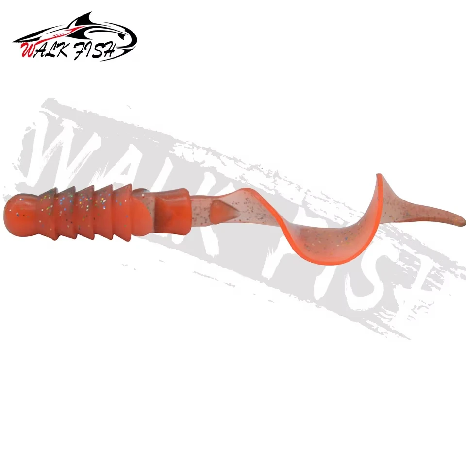 Walk Fish Lombriz artificial de vinilo para lubina – 100mm 7g - imagen 2
