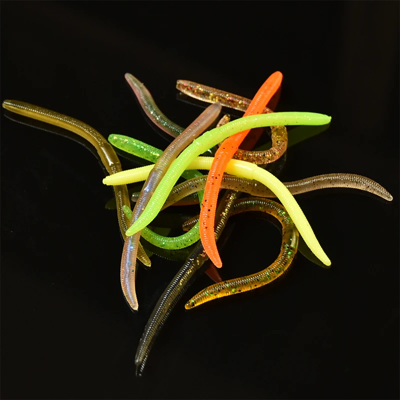 Donlejian Soft Bait Series lombriz fideos gusano WMD100 cebo falso PAGEBASS señuelo de pesca - imagen 2