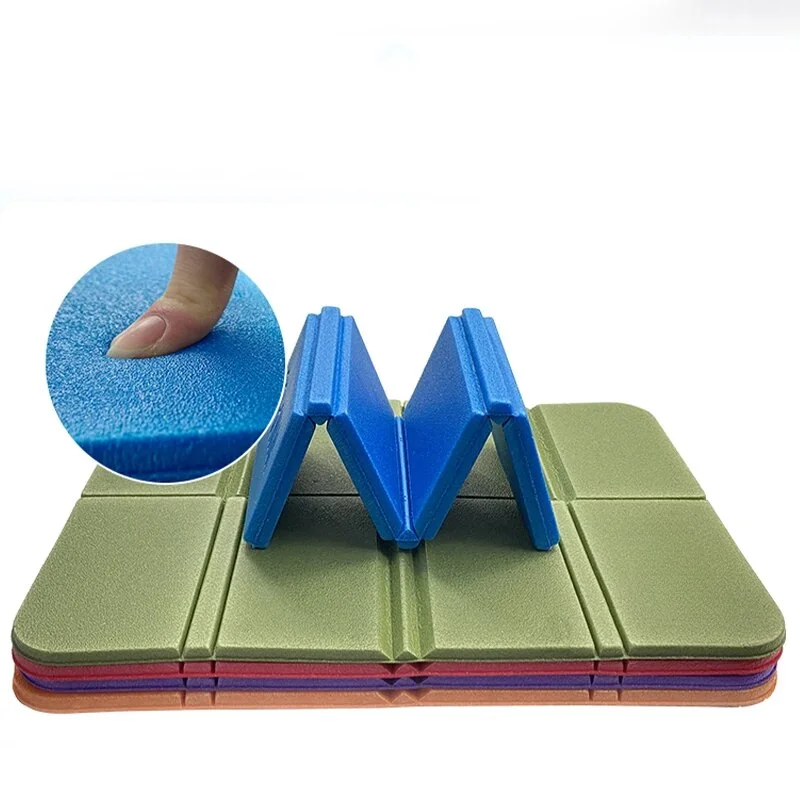 Almohadilla de Picnic pequeña impermeable portátil para exteriores, cojín plegable de espuma XPE para playa, Camping, esteras portátiles a prueba de humedad - imagen 2