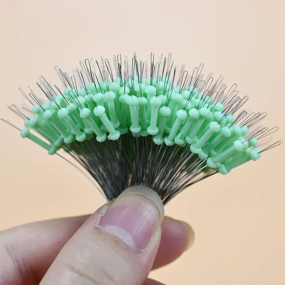 300 unids/pack asiento de piel de plomo asiento autoblocante espacio frijol núcleo suave corriente pesca espacio frijol accesorios de equipo de pesca competitivos