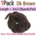 1Pack Dk Brown