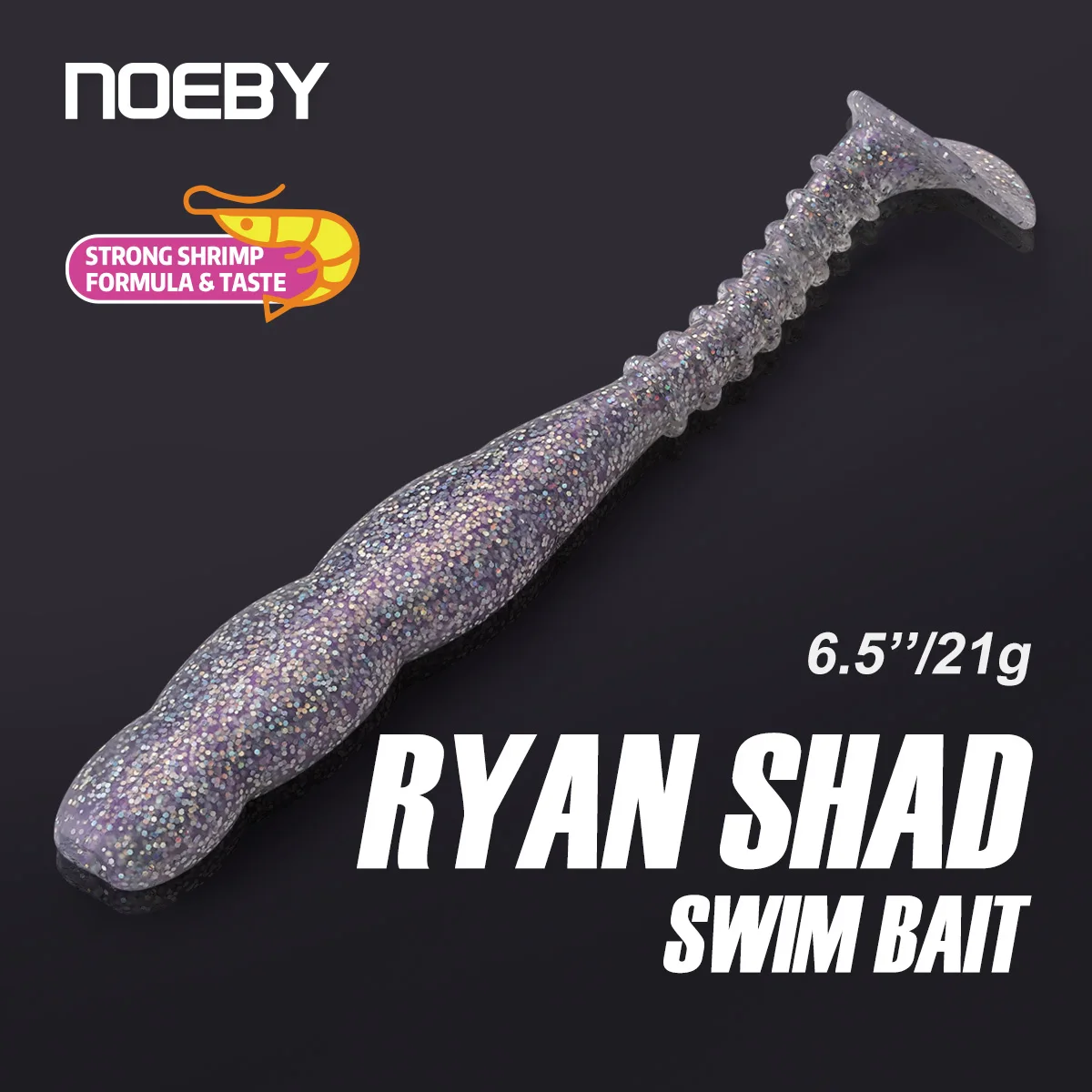 Noeby Ryan Shad Swimbait 150mm 21g cebos blandos silicona Swimbait Jig Head Minnow cebo Artificial para lubina Pike perca señuelo de pesca
