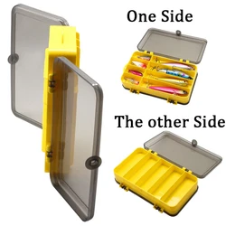 Caja organizadora de pesca doble cara para señuelos y aparejos