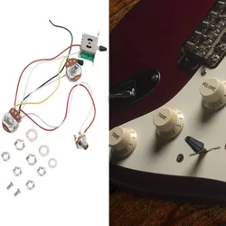 ​ ​ Interruptor de 3 vías ​   Arnés de cableado de guitarra eléctrica ​ ​ Ollas grandes ​ Interruptor push-pull ​   Conjunto precableado ​   Control del tono del volumen ​