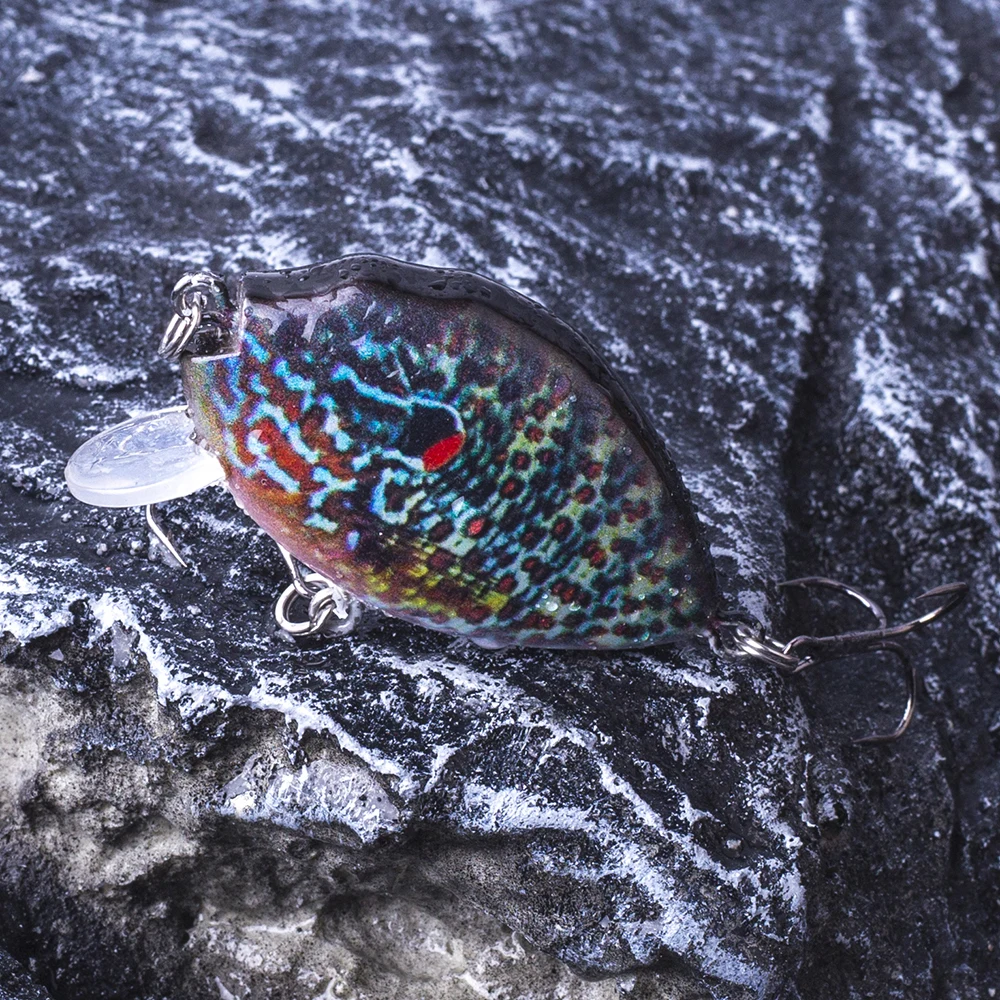 CCLTBA-señuelo Crankbait de 6cm y 14,5g, anzuelo redondo, Wobbler - imagen 3