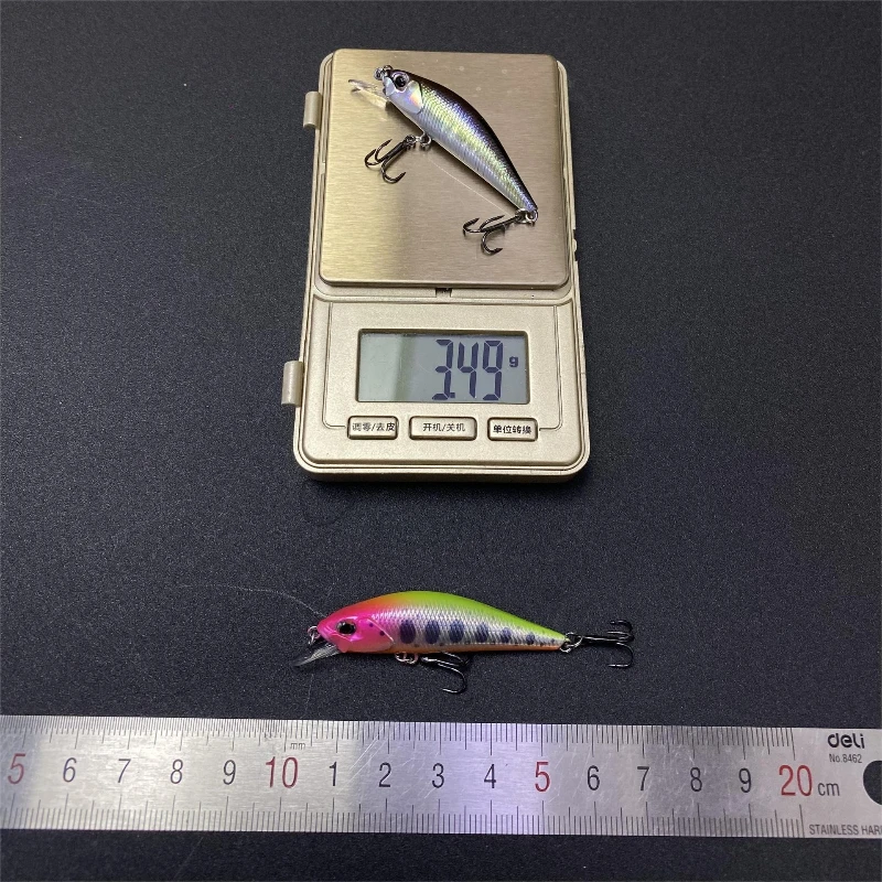 Cebos crankbait revestimiento láser para lubina, trucha y pike - imagen 5