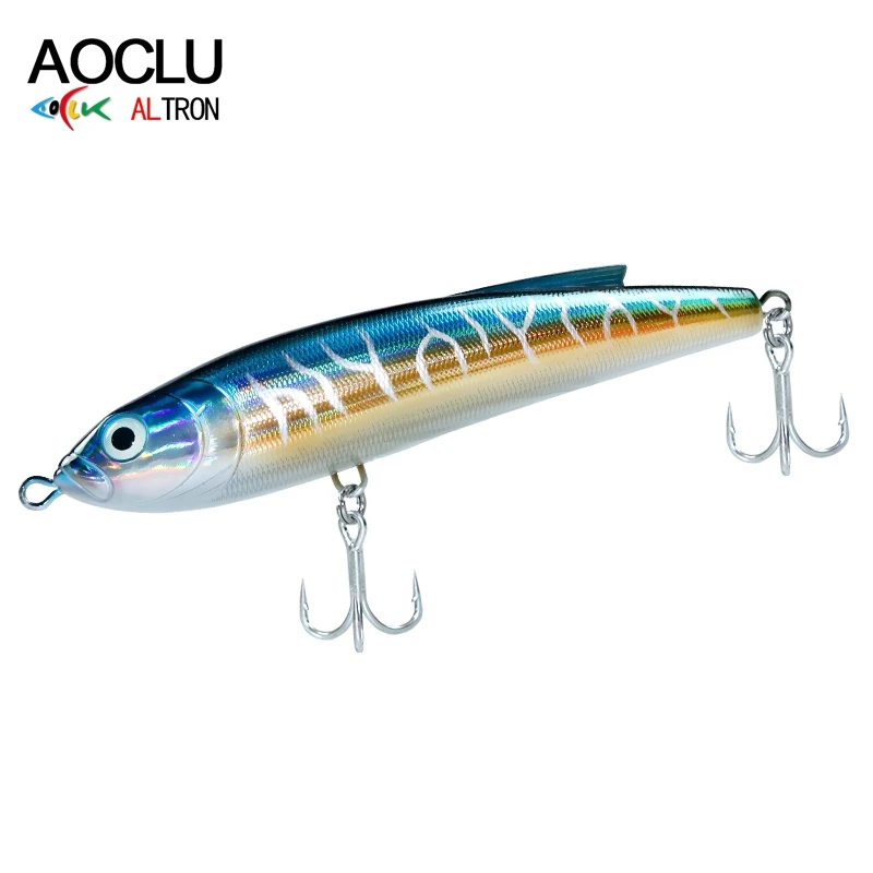 AOCLU-Wobbler de cebo duro, lápiz de hundimiento, fundición de larga distancia pesada, adecuado para pesca en agua dulce de mar, 150mm, 67g - imagen 3