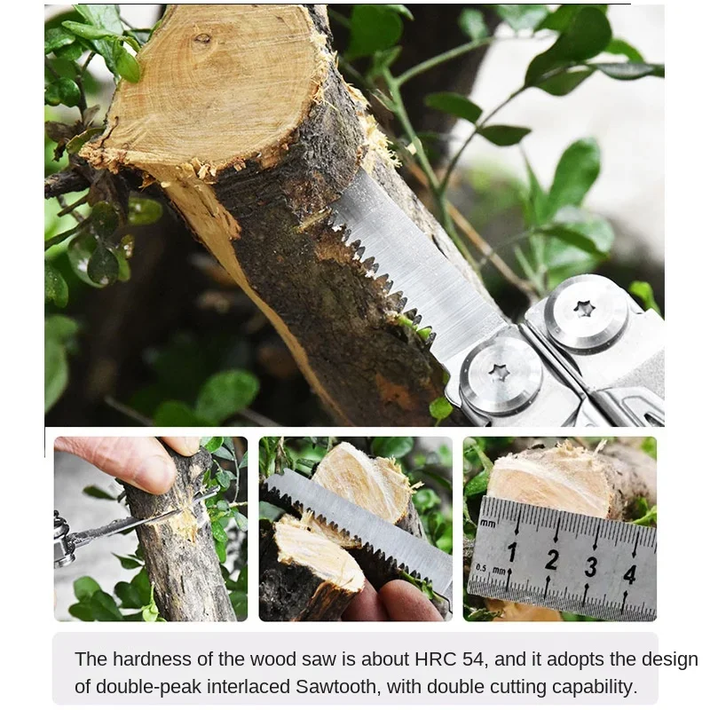 Daicamping MQ21 — Multiherramienta de pesca plegable con alicates - imagen 3