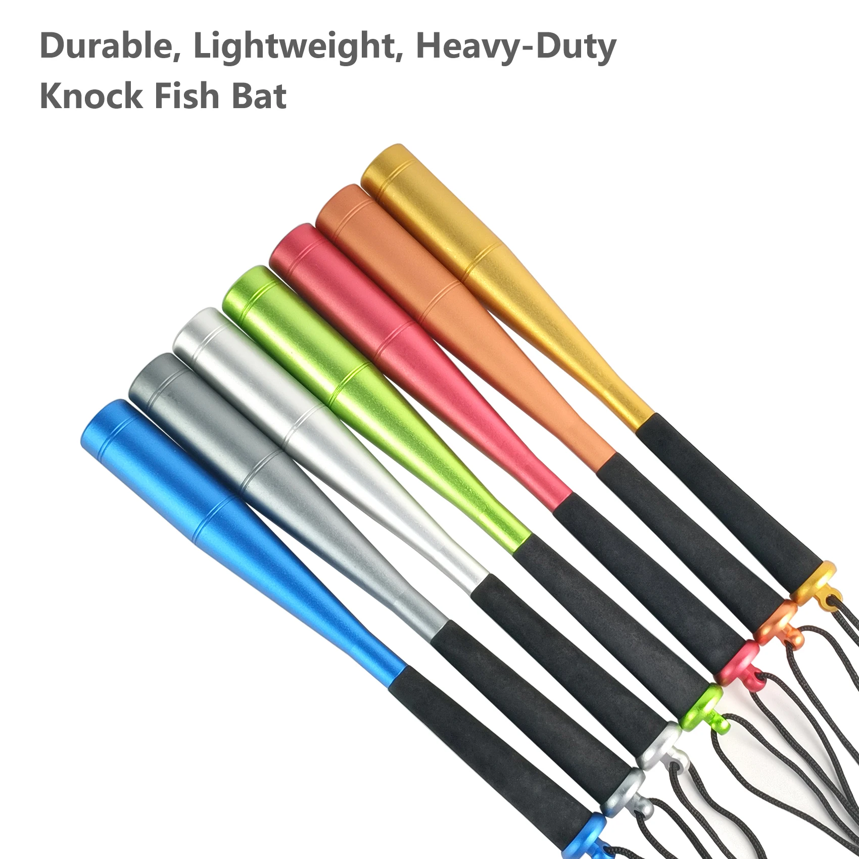 Aventik-martillo de pesca portátil de aluminio, 25,4 CM, con mango antideslizante, herramienta ligera para pescar - imagen 2