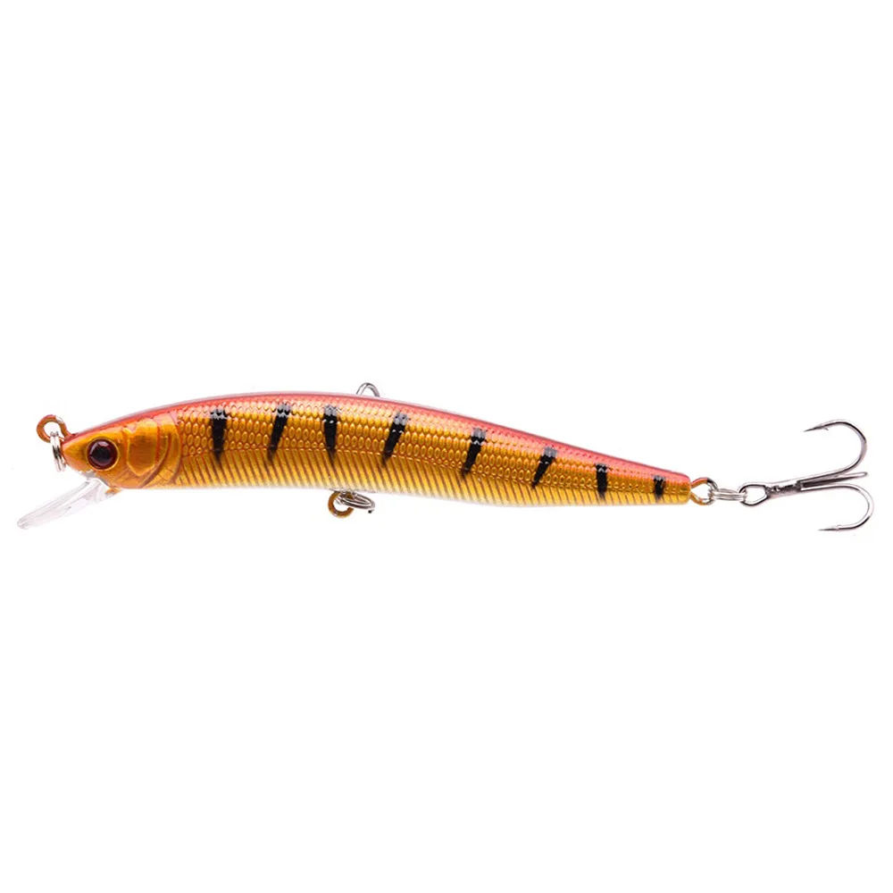 Señuelo de pesca flotante Minnow, 10cm, 9,5g, ojos 3D, Crankbait Wobblers, cebo duro de plástico Artificial, Lucio, Jerkbait, aparejos de pesca - imagen 2