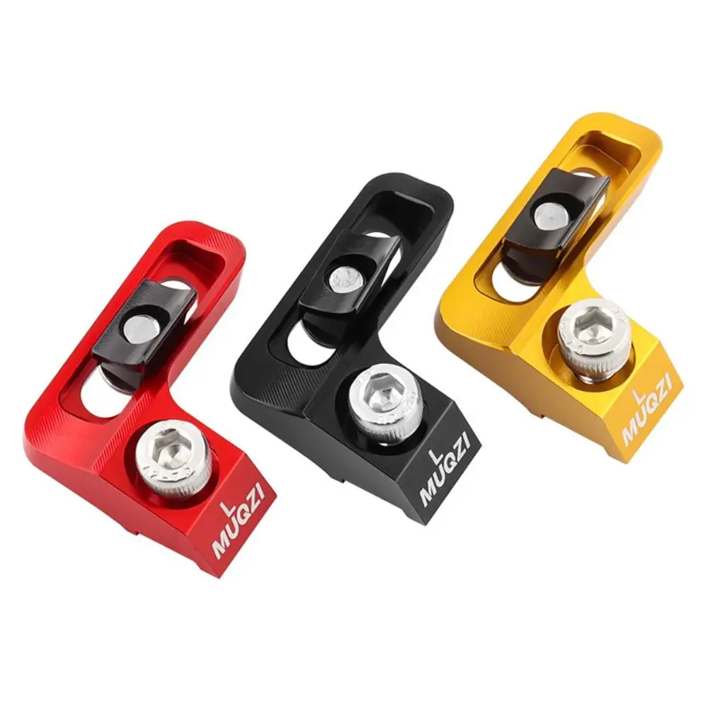 Adaptador de palanca de cambios de bicicleta de aleación de aluminio, adaptador integrado de palanca de cambios Universal negro, rojo y dorado, montaje DIY - imagen 2