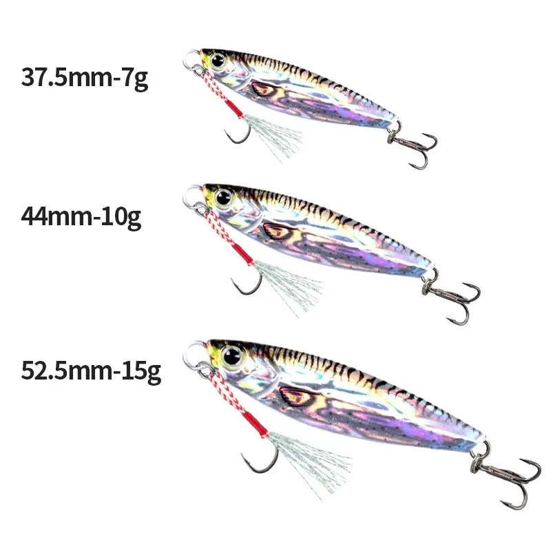 Jig Head para Caballa Resistente al Agua Salada - imagen 2