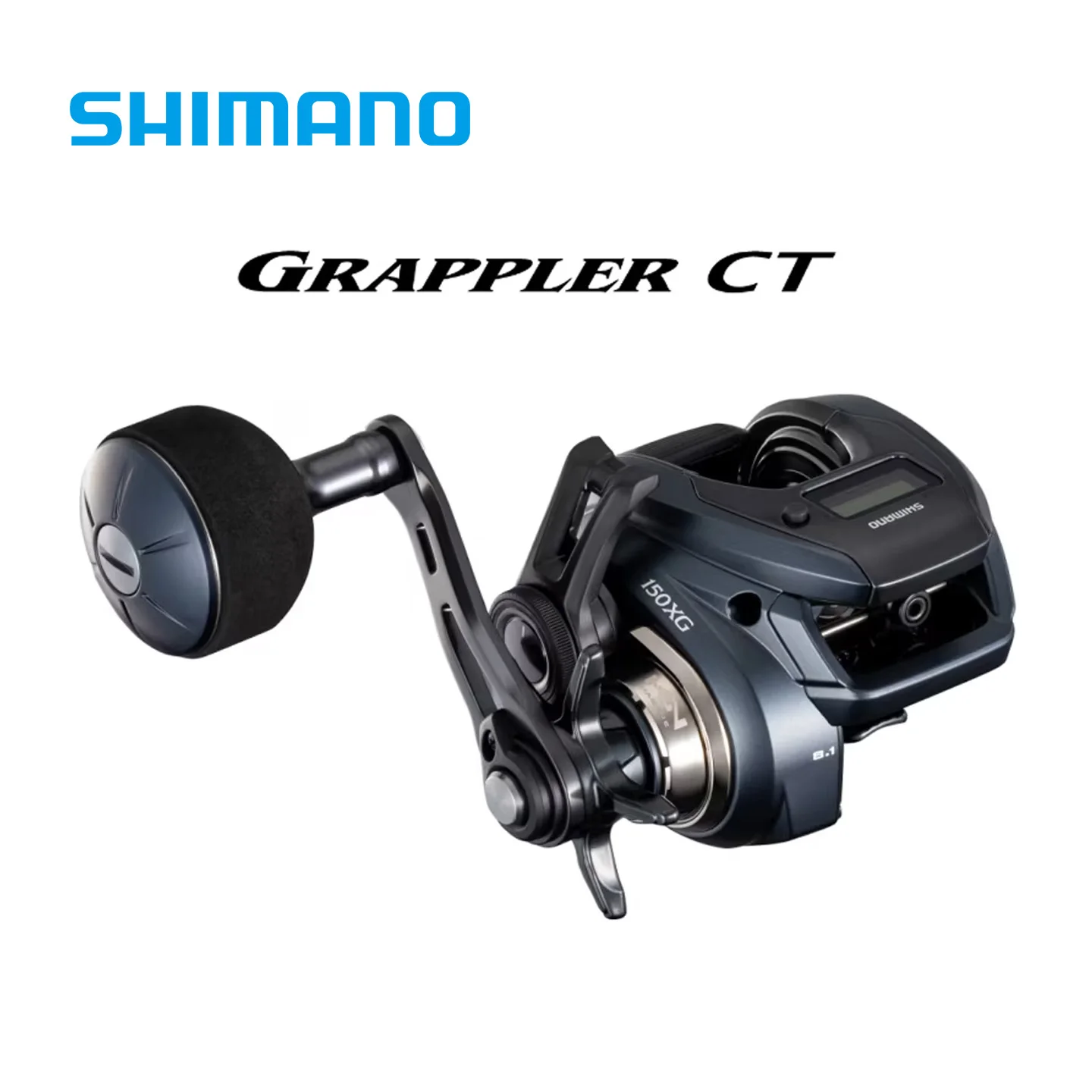 Carrete Shimano Grappler CT 2025 – Pantalla digital