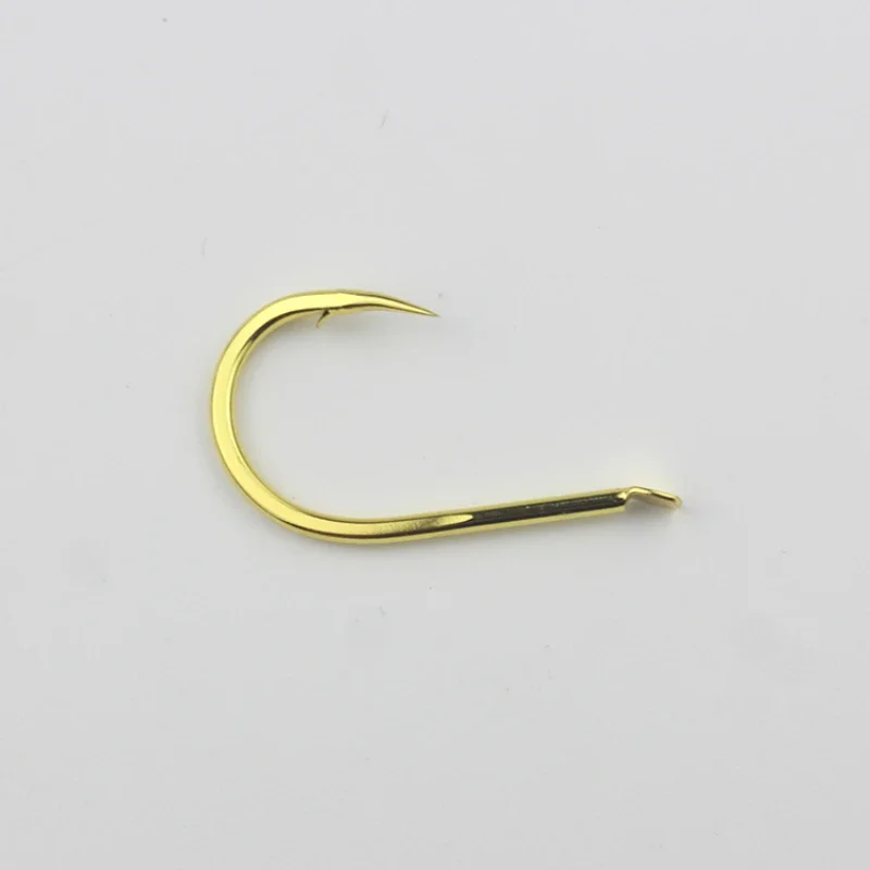 Anzuelo Karpik dorado twist shank con púas para carpa - imagen 3