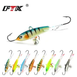 Equilibrador FTK 12g – Cebo duro con ojos 3D para pesca en hielo