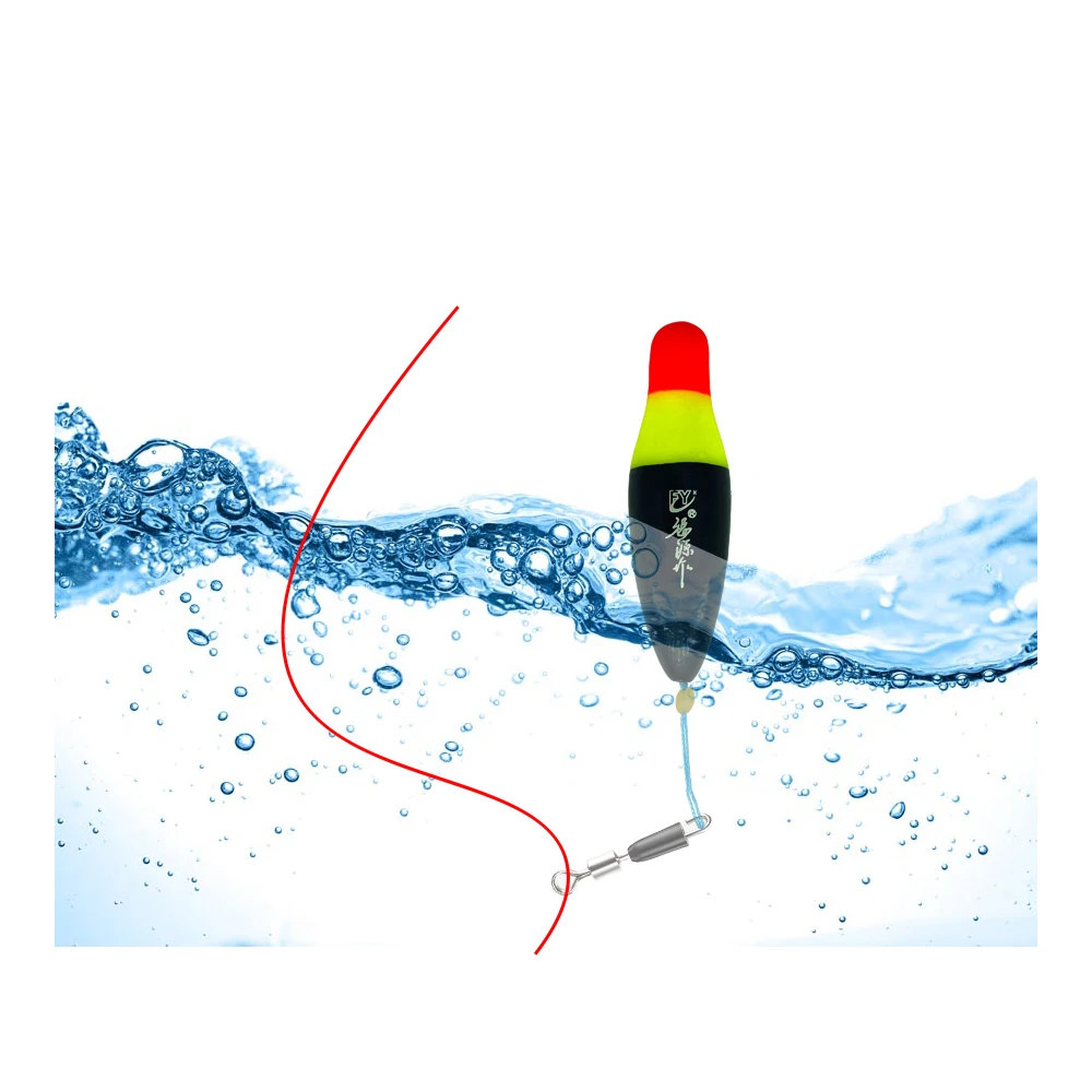 Flotador de pesca en corriente, flotador de pezón, bola Luoyang, flotador de espuma de deriva, bote para vientre, flotador de pescado resbaladizo, 1 ud. - imagen 2