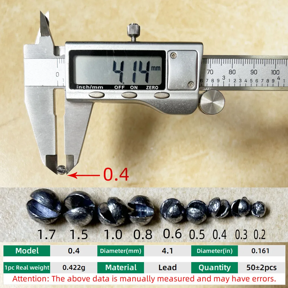 50pcs 0.4
