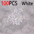100pcs White