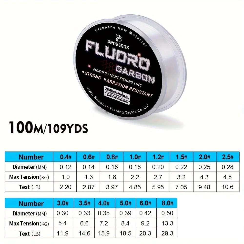 Proberos Sedal Fluorocarbono Leader para Carpa - imagen 3