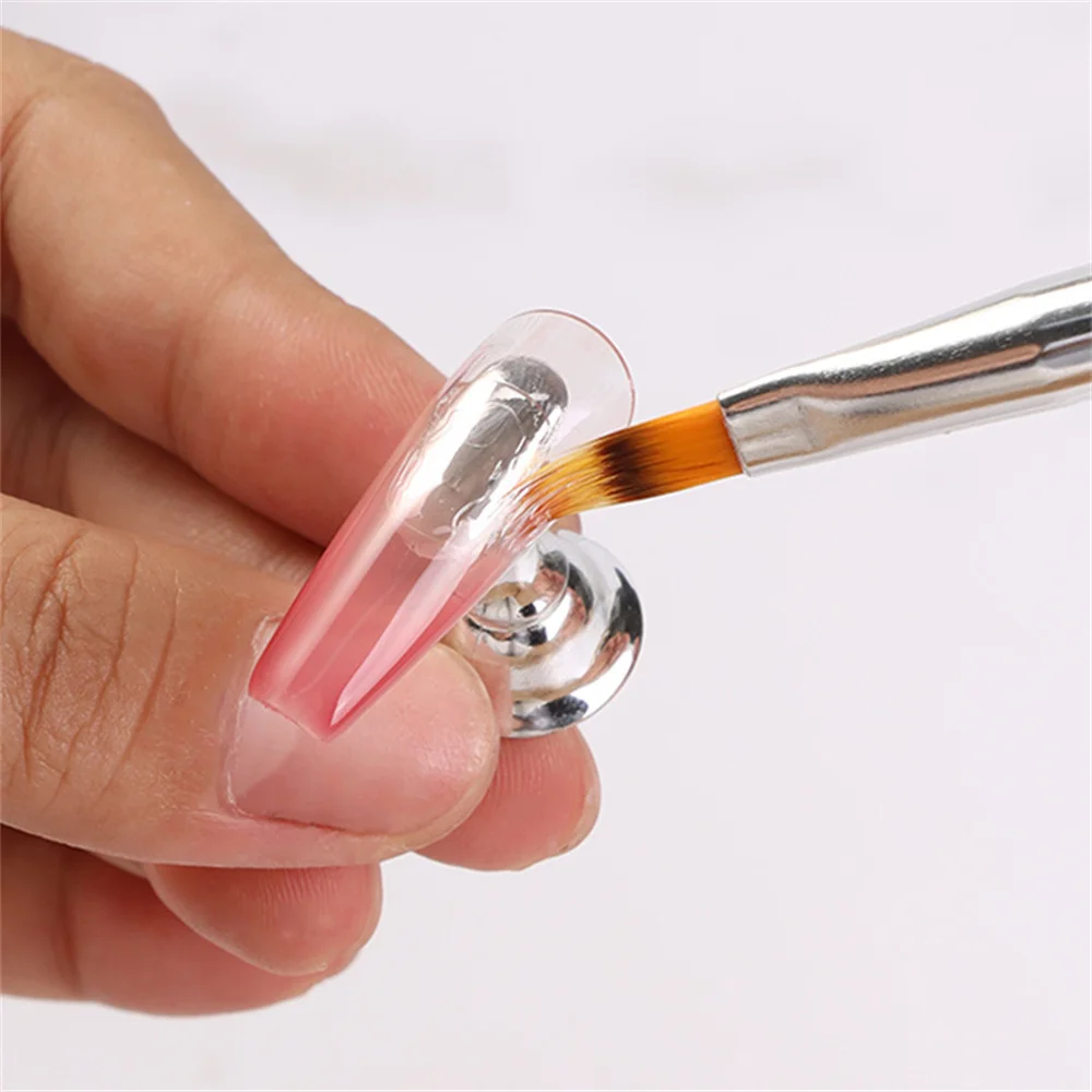 Pluma de construcción de diseño ergonómico, crea diseños de uñas intrincados, preciso, fácil de usar, pluma de fototerapia de calidad profesional, cepillo - imagen 3