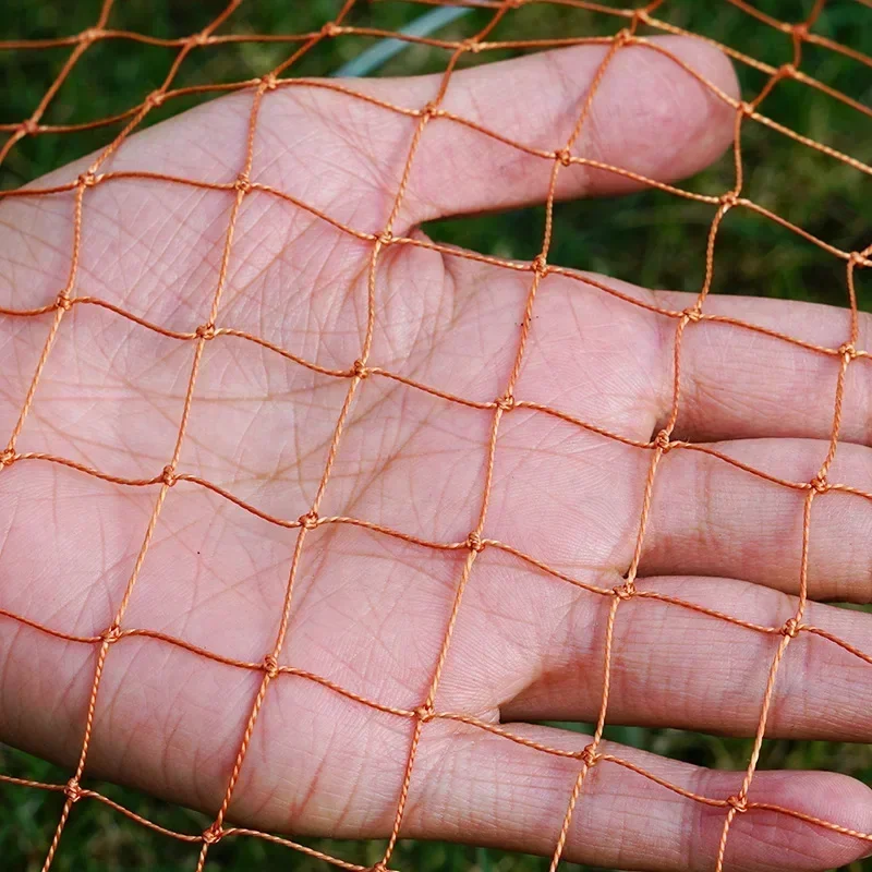 Lawaia Red de fundición al aire libre con colgante de acero, línea trenzada de nailon, red de pesca con anillo azul de plástico grande - imagen 4