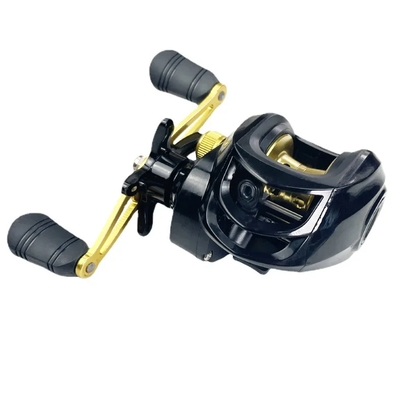 Carrete de pesca Universal, carrete de fundición de cebo de Metal 7,2: 1 9 + 1BB, sistema de frenado magnético, taza de alambre hueco, línea antiexplosión, mango de nailon - imagen 5