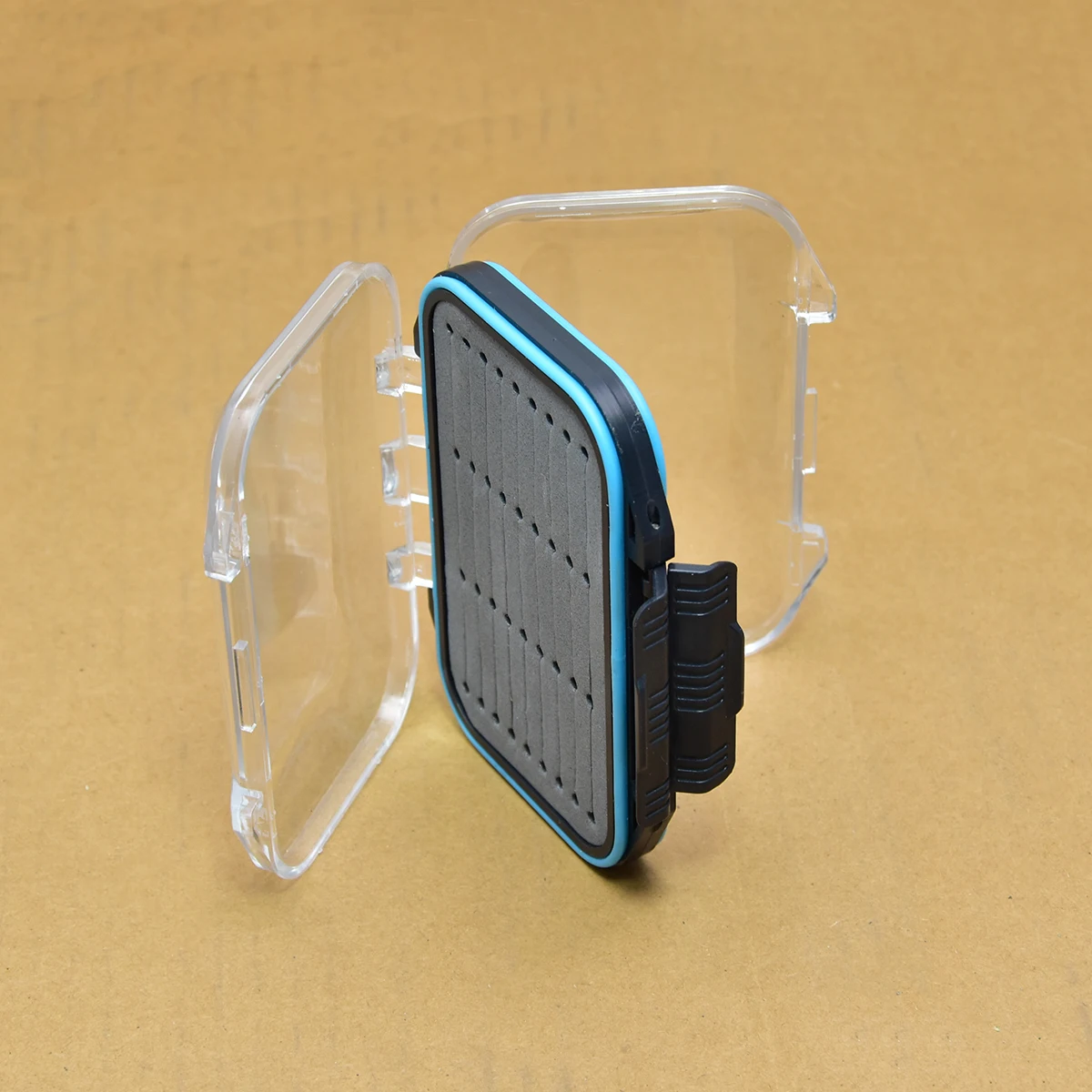 Caja de pesca con mosca impermeable, aparejos, cebo, almacenamiento de anzuelos, accesorio de pesca de plástico, organizador de herramientas para productos de pesca - imagen 3