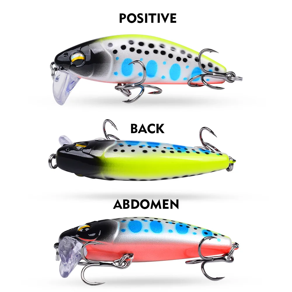 1 Uds señuelo de Pesca Minnow 5g 8g 13g 15g 19g Crankbait cebo duro Artificial Wobbler lubina profundidad Pesca Lucio Swimbait - imagen 5