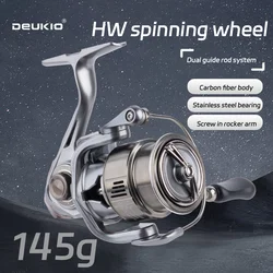 Carrete Spinning Ultraligero Fibra Carbono 145g – 7+1BB 5,2:1