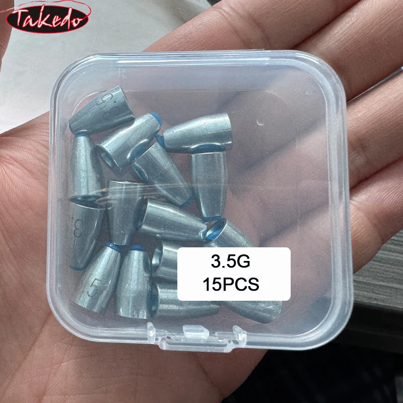 Plomo bala TAKEDO para Texas rig – Pesca de carpa y fondo - imagen 5