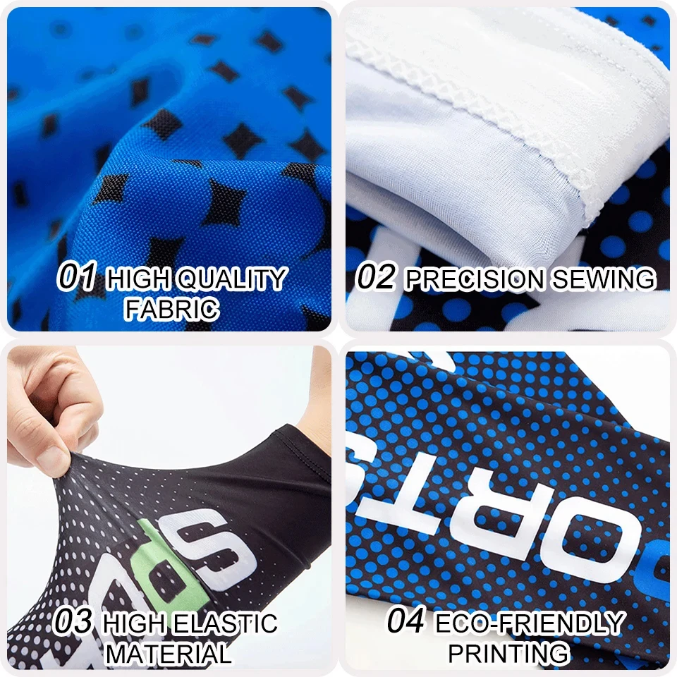 WALK FISH-protector solar multiusos para pesca al aire libre, Bandana de seda de hielo, transpirable, a prueba de polvo, mangas Anti-UV, equipo Unisex - imagen 4