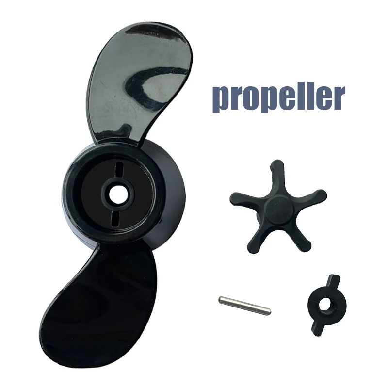 Kit de hélice de repuesto para Motor eléctrico fueraborda marino Solar, paletas de Motor de curricán, 18lbs, 28lbs, 40lbs, 50lbs, 60lbs - imagen 5