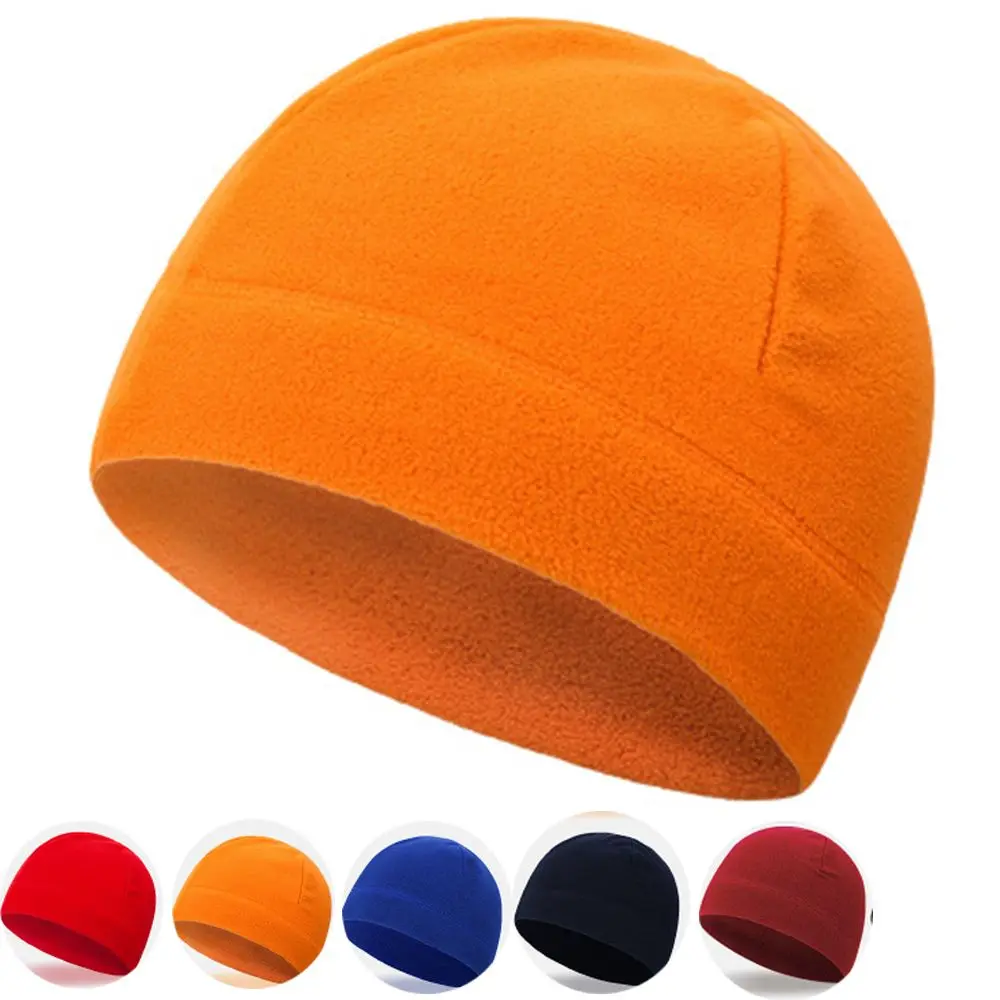 Gorros con puños cálidos a prueba de viento para hombre y mujer, gorro holgado de esquí, gorros de lana, gorros para senderismo - imagen 2