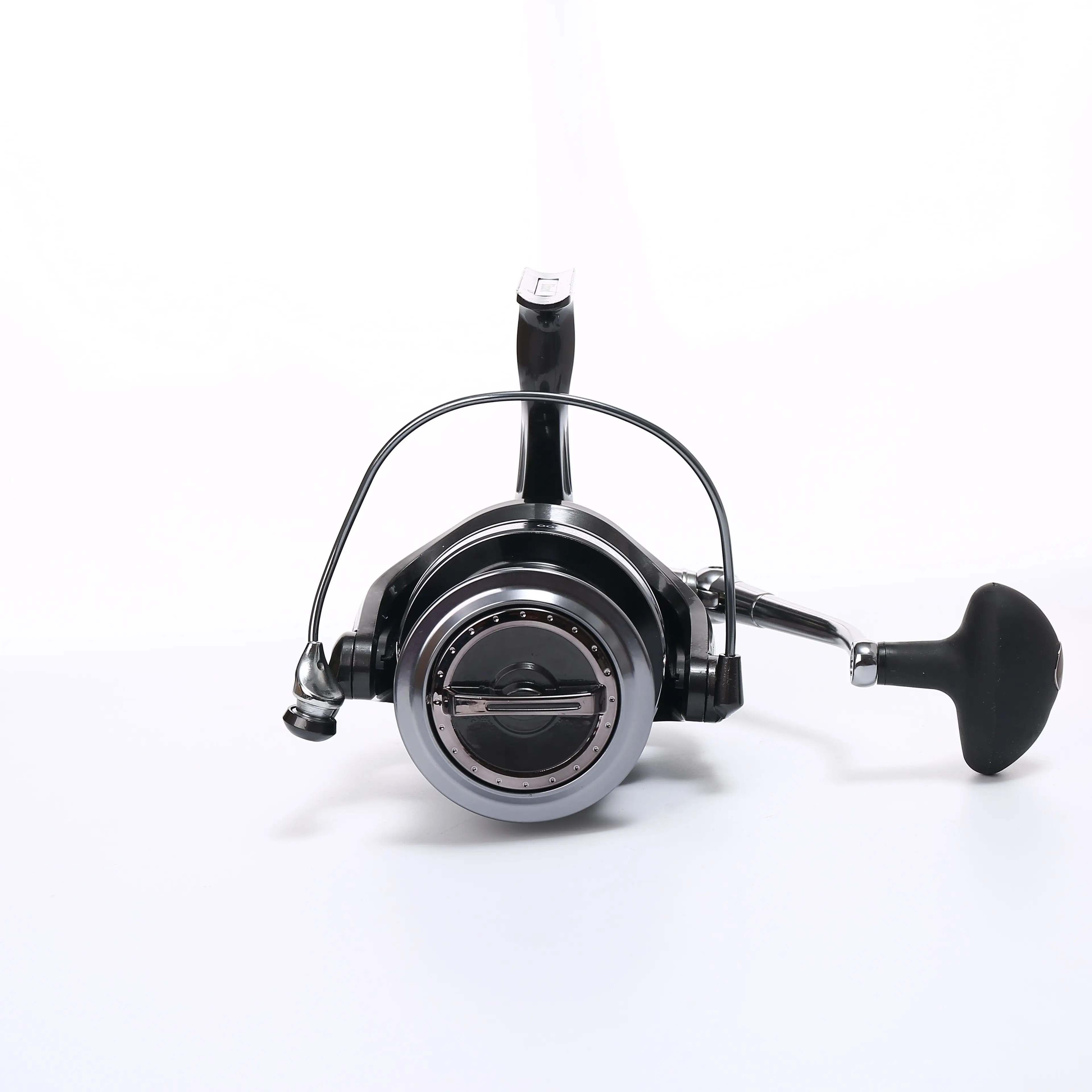 Lizard-Carrete de metal completo Jigging trolling Long Shot Casting, carpa y agua salada Surf Spinning, carrete de Pesca de Mar Grande, serie 9000 - imagen 5